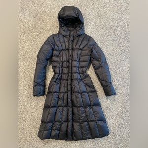 New Luxury MeCo Black Long Puffer Coat
